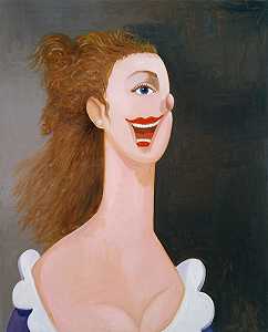 英国女士肖像（2008-2009） by George Condo