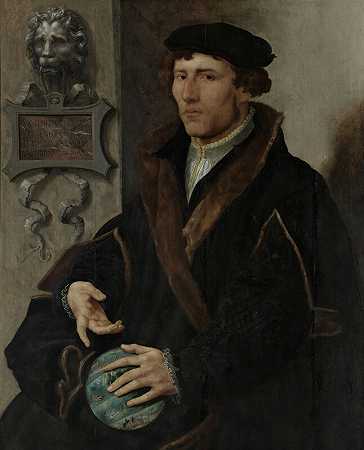雷内鲁斯·弗里西乌斯·杰玛的波特（约1540-1545年） by Maerten van Heemskerck