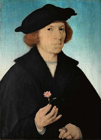 自画像（约1519年） by Joos van Cleve