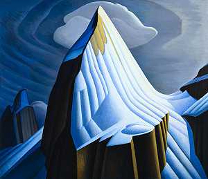 勒弗罗伊山（1930年） by Lawren Stewart Harris