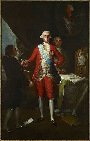 弗洛里达布兰卡伯爵（1783） by Francisco de Goya