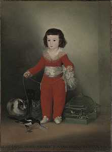 曼努埃尔·奥索里奥·曼里克·德祖尼加（1788） by Francisco de Goya