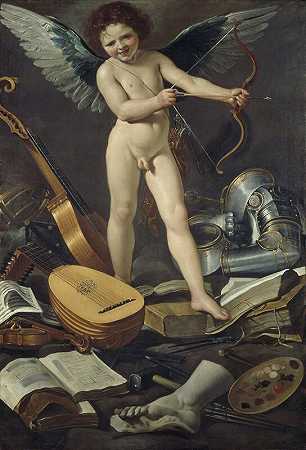 胜利的尘世之爱（1625） by Rutilio Manetti
