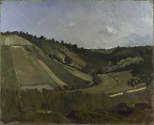 山谷（约1860年） by Philippe Rousseau