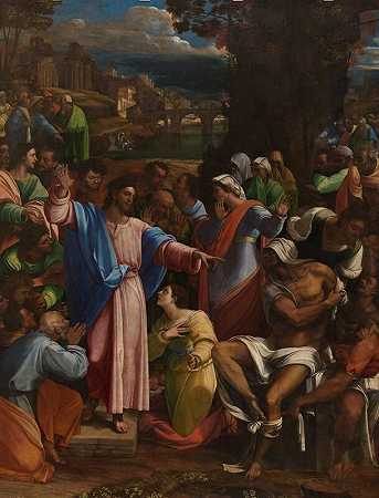 拉撒路的兴起（1517-1519） by Sebastiano del Piombo