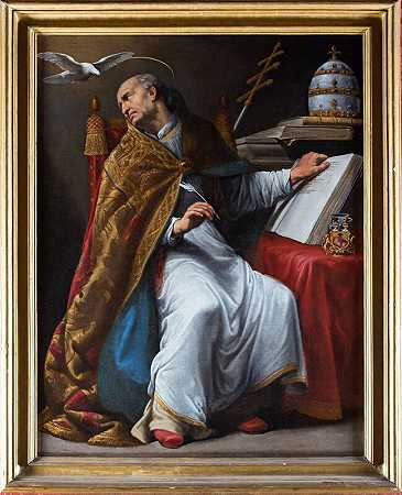 圣格雷戈里大帝（1619-1620） by Carlo Saraceni