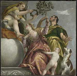 幸福联盟（约1575） by Paolo Veronese