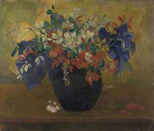 花瓶（1896） by Paul Gauguin