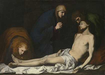 哀悼死去的基督（1620年代早期） by Jusepe de Ribera
