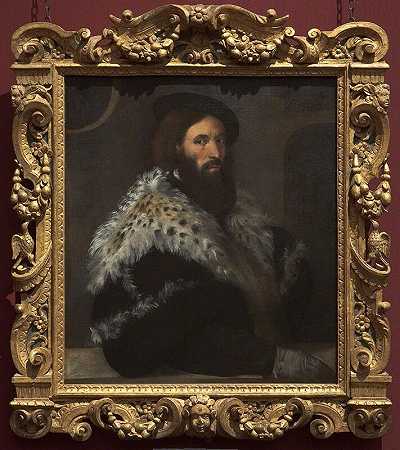 吉罗拉莫·弗拉卡斯特罗的肖像（缩写1528） by Titian