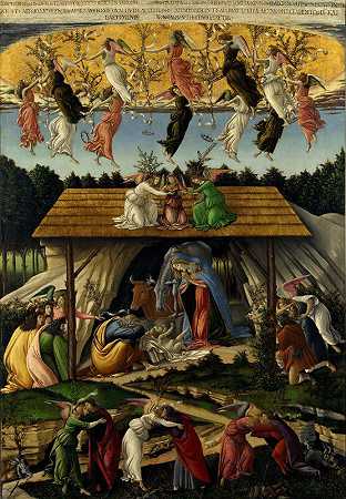 神秘的诞生（1500） by Sandro Botticelli