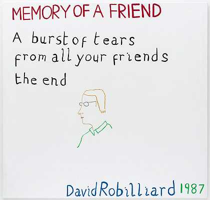 《朋友的记忆》（1987） by David Robilliard