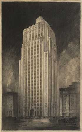 太平洋电话电报公司大楼（1924年） by J.R. Miller & T. L. Pflueger