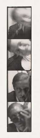 吉姆·布罗迪和蒂莫西·鲍姆（约1965年） by Andy Warhol