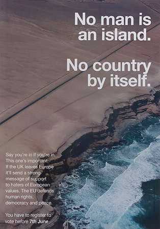 没有人是孤岛。没有一个国家（2016年） by Wolfgang Tillmans