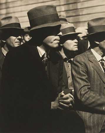 旧金山海滨罢工（1934） by Dorothea Lange