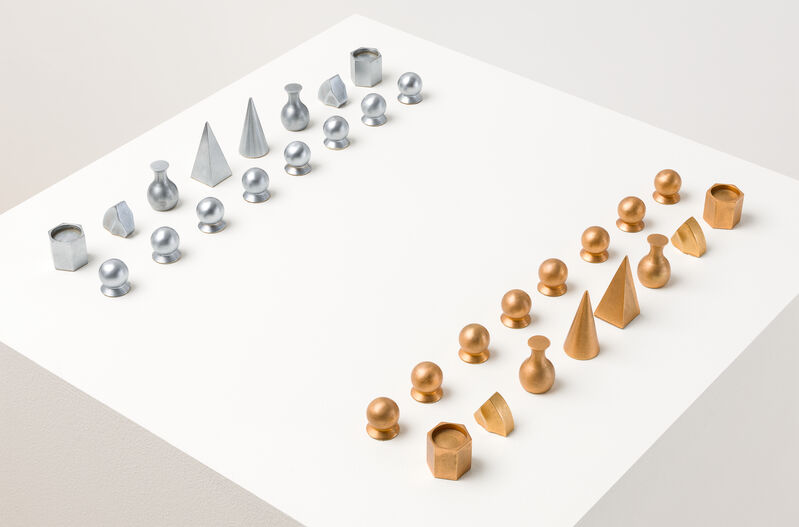 国际象棋（1920/1947） by Man Ray