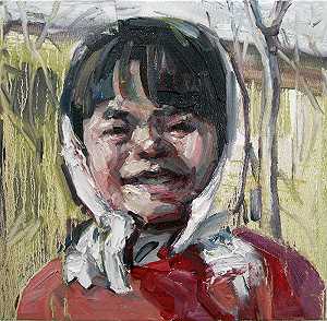 Sister（2）（约2010年） by Hung Liu 刘虹