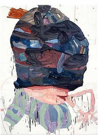 带冬季帽子和咀嚼（2003） by José Lerma