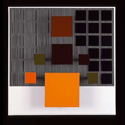 Naranja Subsier（2003） by Jesús Rafael Soto