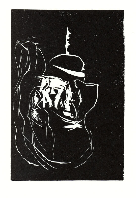 理查德·瓦格纳·艾尔斯·弗劳（理查德·瓦格纳饰演女性）（1986-87） by Georg Baselitz
