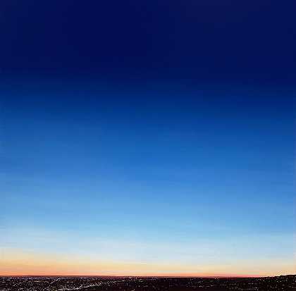 蓝色天鹅绒日出（洛杉矶）（2021年） by Kristin Moore