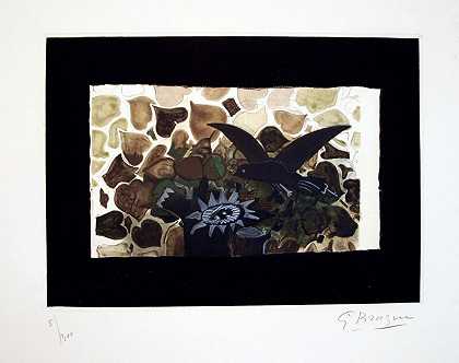 Le nid vert（绿巢）（1950） by Georges Braque