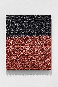铝漆（黑色_红色）（2021年） by Johannes Wohnseifer