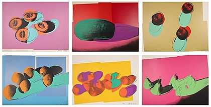 太空水果：静物（1979） by Andy Warhol
