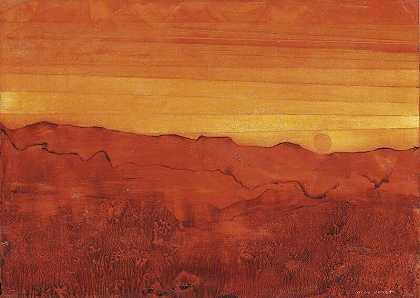 亚利桑那州胭脂（1955） by Max Ernst