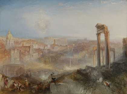现代罗马——坎波·瓦奇诺（1839） by J. M. W. Turner
