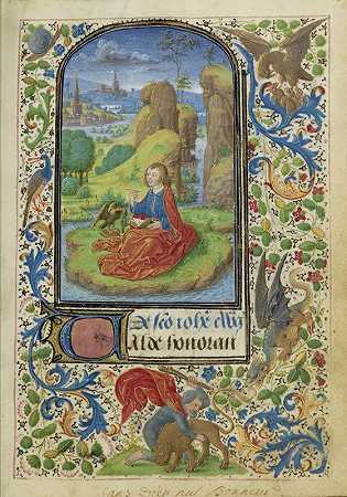 帕特莫斯圣约翰（1469） by Lievan van Lathem