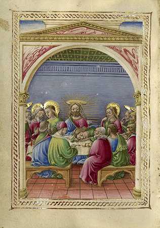 《最后的晚餐》（1469） by Taddeo Crivelli