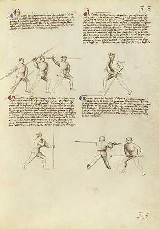 用剑、棍棒和长矛作战（1410） by Fiore Furlan dei Liberi da Premariacco