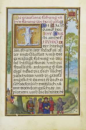 与阿基奥尔被捕接壤（1525-1530） by Simon Bening