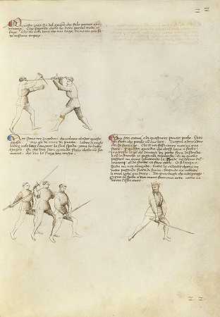 用匕首和剑作战（1410） by Fiore Furlan dei Liberi da Premariacco