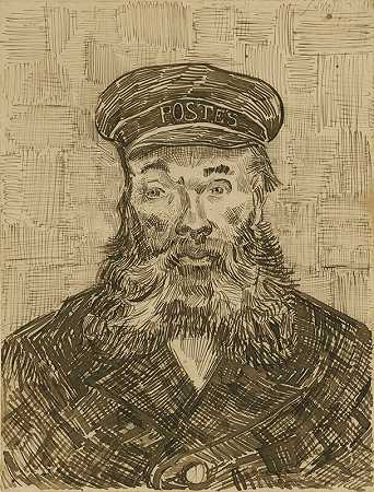 约瑟夫·鲁林肖像（1888） by Vincent van Gogh