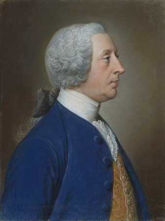 亨利·霍尔，《壮丽的人》，斯托黑德（1750-1760） by William Hoare