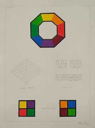 颜色系统（1968年）|可供销售 by Alejandro Puente