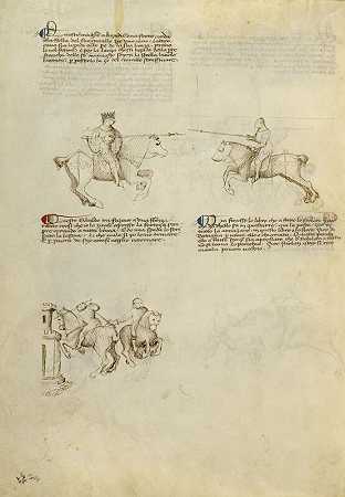 骑术与长矛和匕首的战斗（1410） by Fiore Furlan dei Liberi da Premariacco