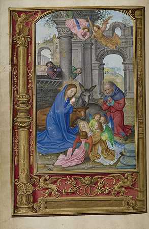 耶稣诞生（1525-1530） by Simon Bening