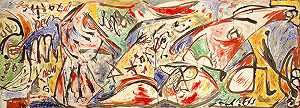水牛（1946） by Jackson Pollock