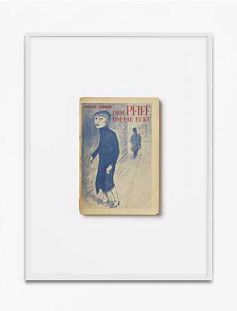 沃尔特·塞纳，街角的哨声。22《间谍与侦探小说》，1925年，第4期。“Die tollen Bücher”系列，Elena Gottschalk Verlag，柏林，封面设计Hans Bellmer（2019年） by Annette Kelm