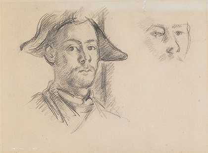 保罗·塞尚·菲尔斯·哈莱金（约1888年） by Paul Cézanne