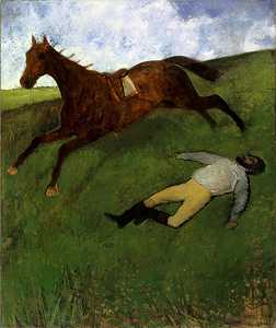 骑师布莱斯（1896-1898） by Edgar Degas