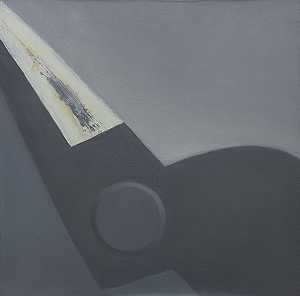 4/1炭灰色剪刀3号（2004） by Mao Xuhui 毛旭辉