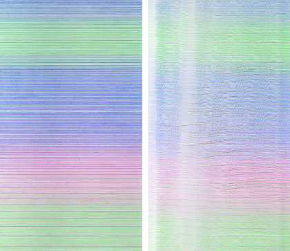 RGB——视觉持久性时刻第10号（2021年） by Yang Mian 杨冕
