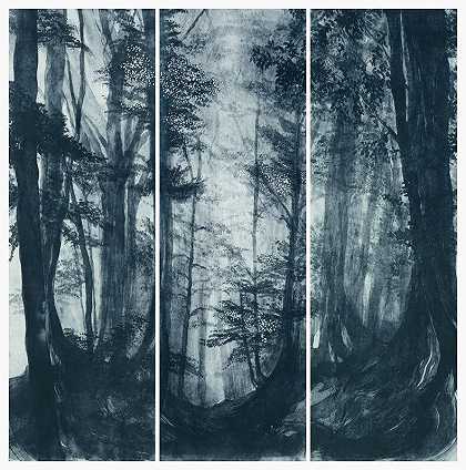 在树林中（2021年） by Susannah Emily