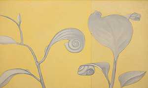 蜗牛与树叶（2020） by He Xun 贺勋
