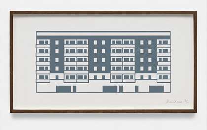 7号公寓（2021年） by Julian Opie